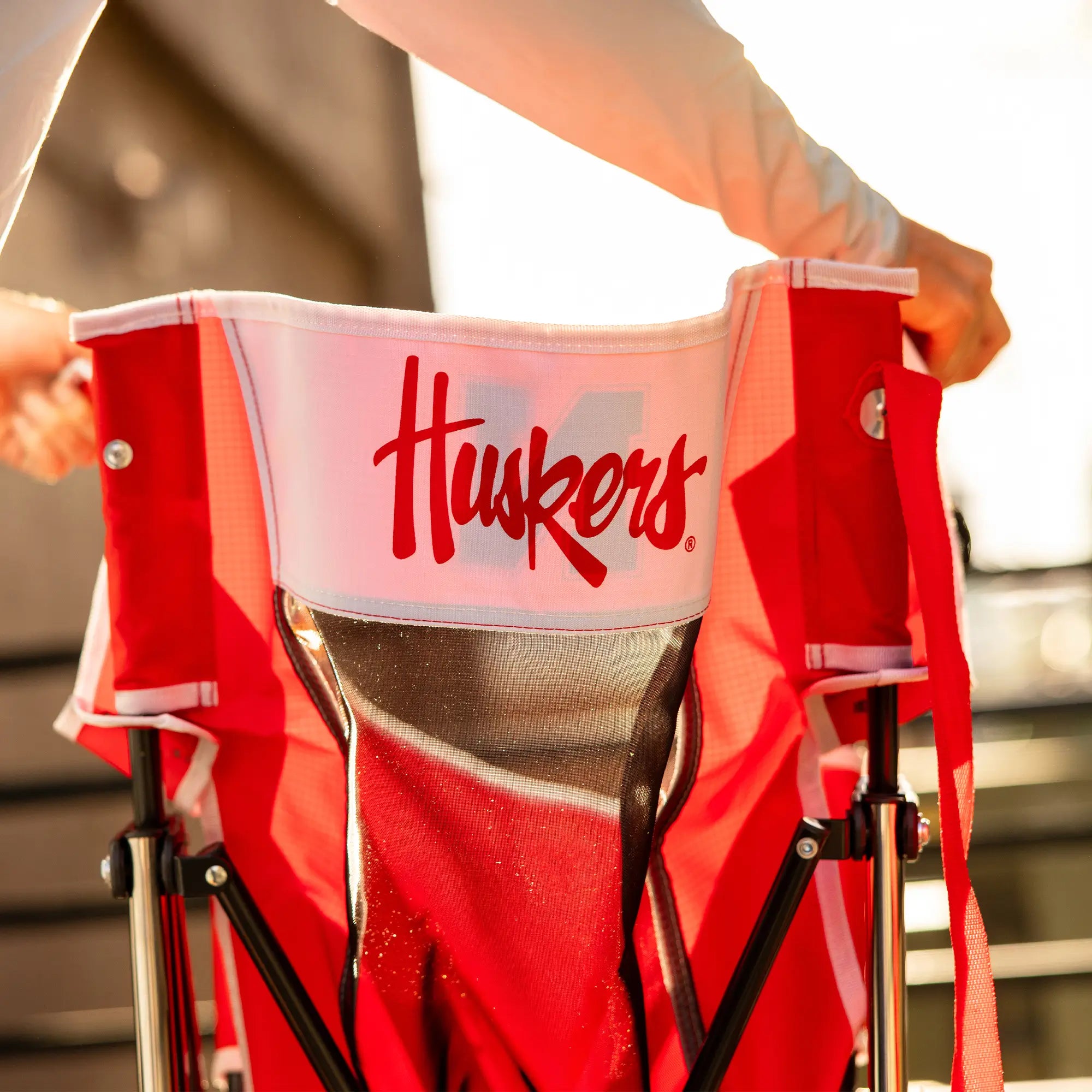 College Comfort Pro Rocker™ - Nebraska Cornhuskers